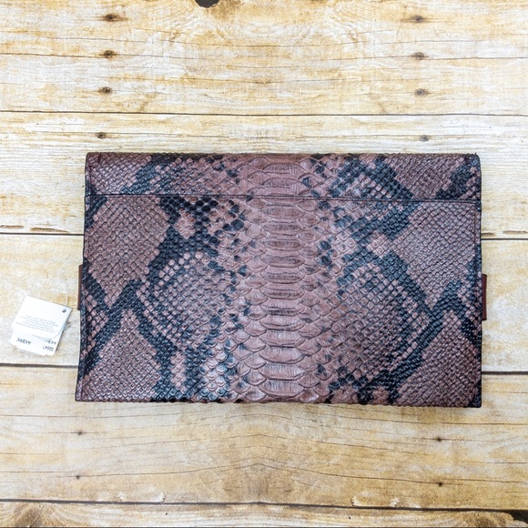 Coach Python Clutch Snakeskin Leather - Picture 4 of 6